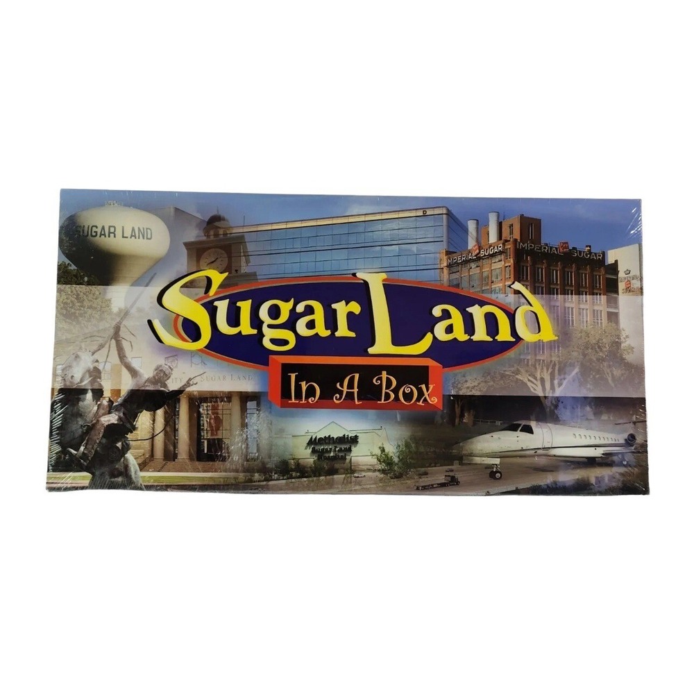 Sugar Land In‎ A Box A Real Estate Board Game New Sealed